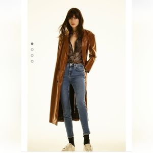 Zara Limited Edition Faux Leather Coat
